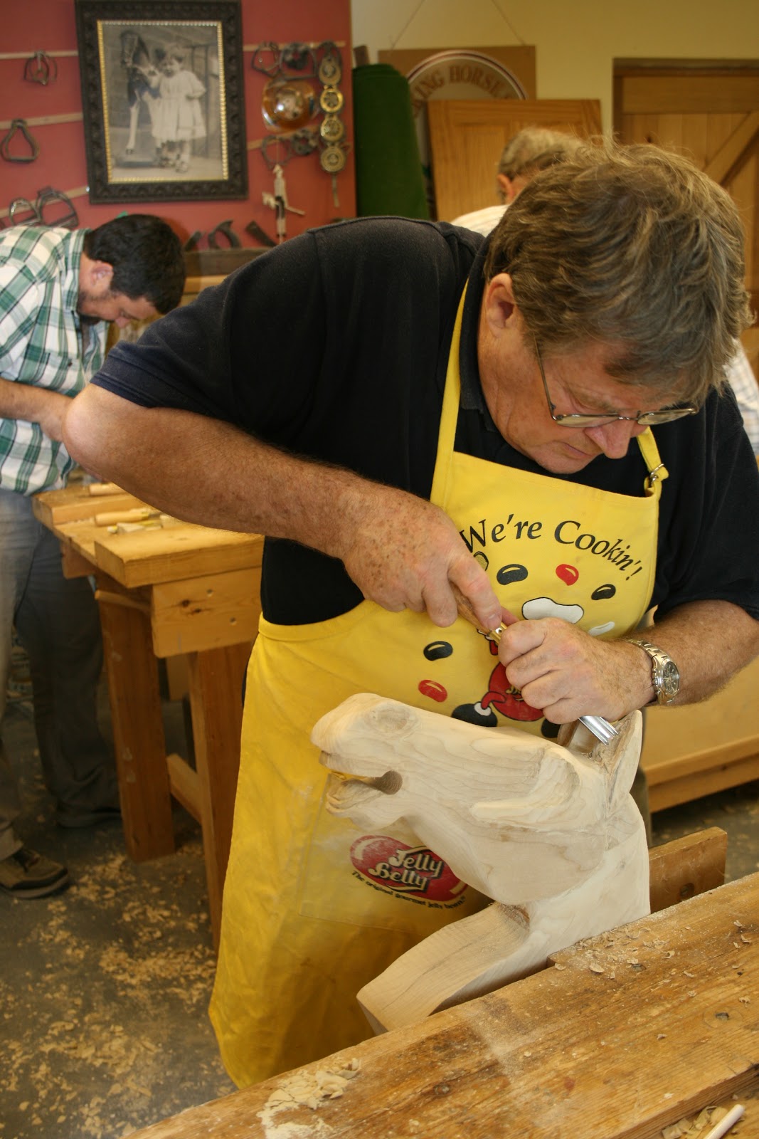 plans carving a rocking horse